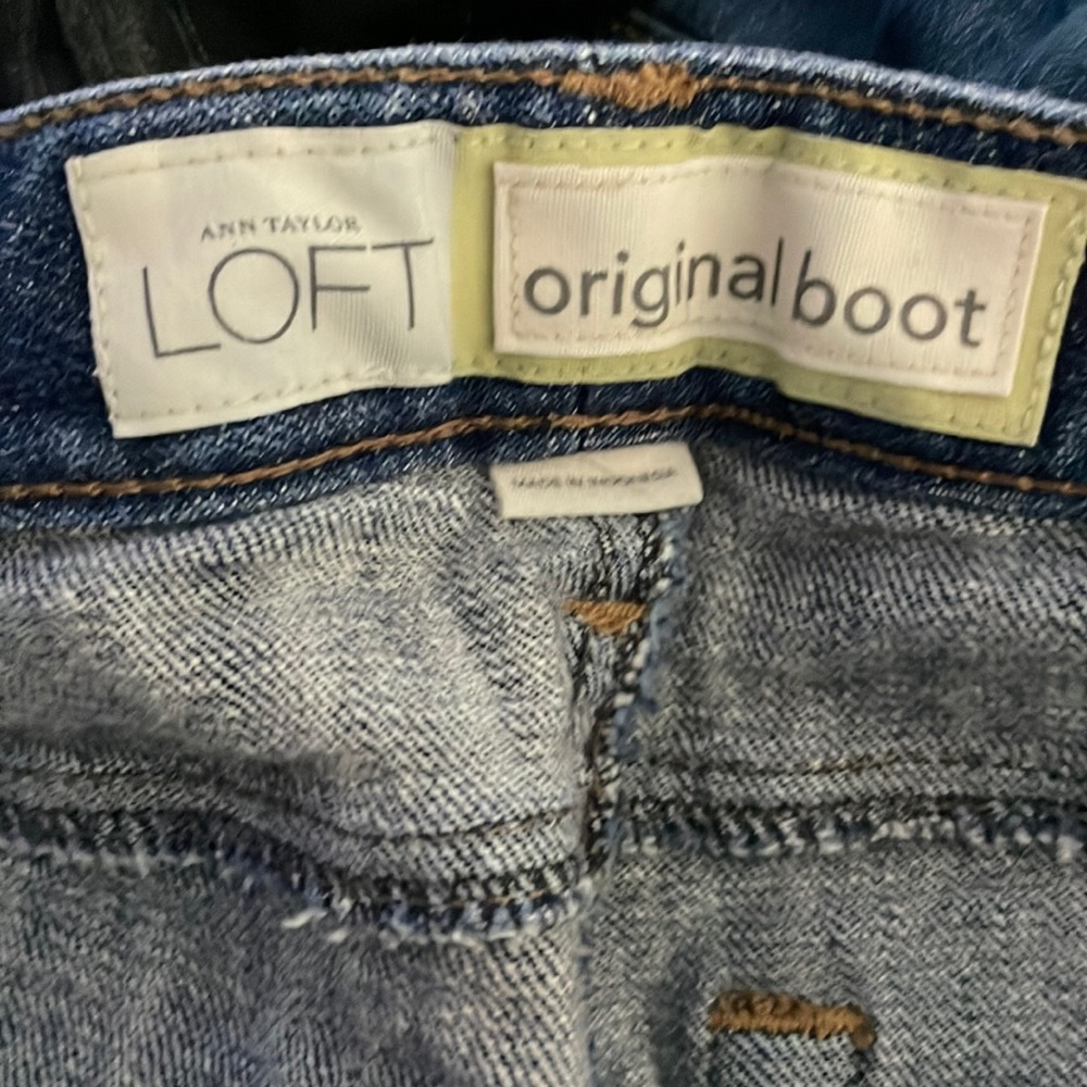 Loft original boot jeans
